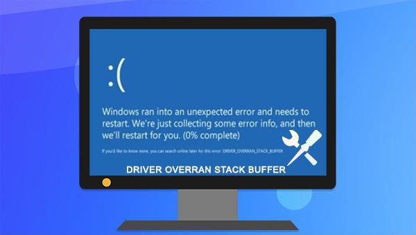 Il driver ha superato il buffer dello stack