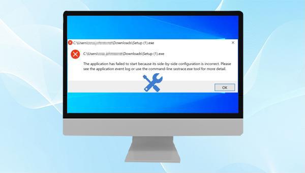 la sua configurazione affiancata non è corretta su Windows 10