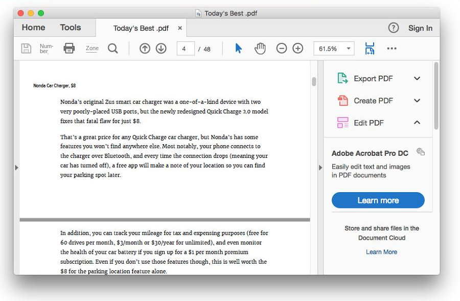 Editor PDF per Mac