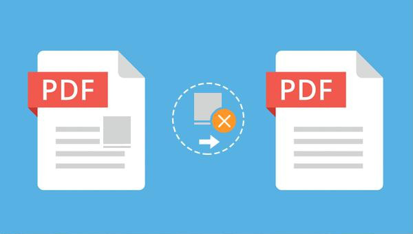 eliminare il segno del testo su pdf