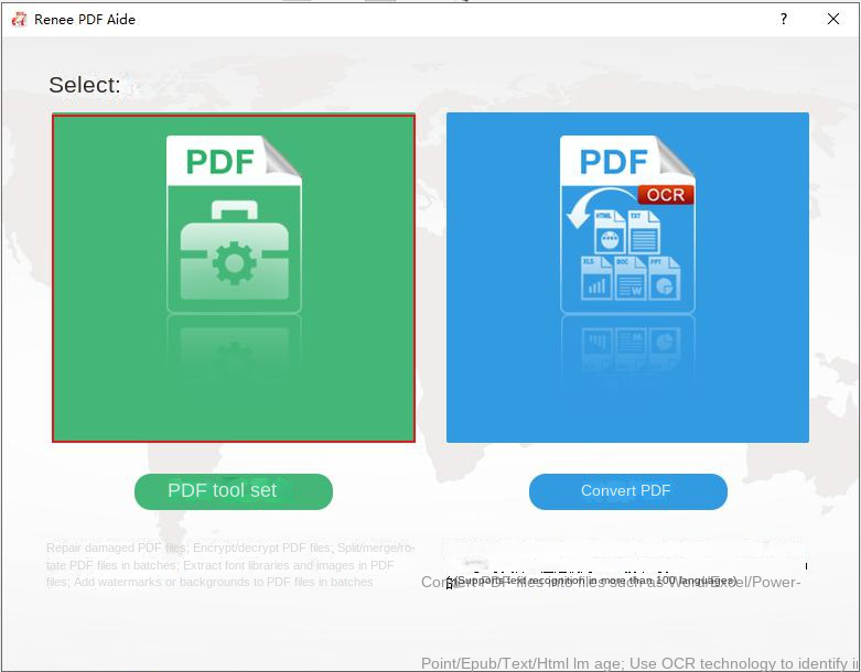 Set di strumenti PDF