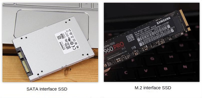 SSD con interfacce diverse