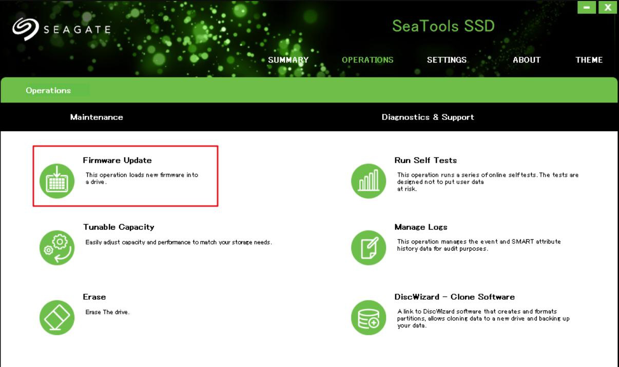 SSD SeaTools di Seagate