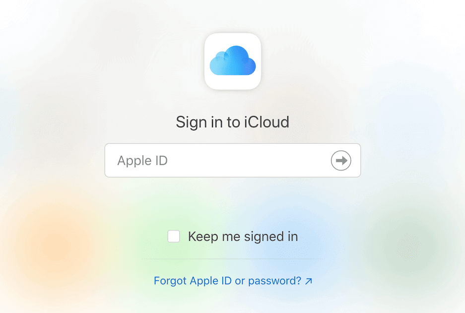 accesso a iCloud