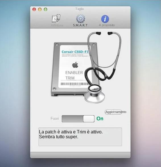 Abilitare il supporto TRIM in Mac