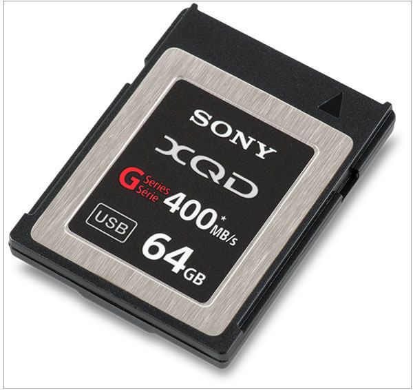 Scheda xqd Sony serie G da 64 GB1