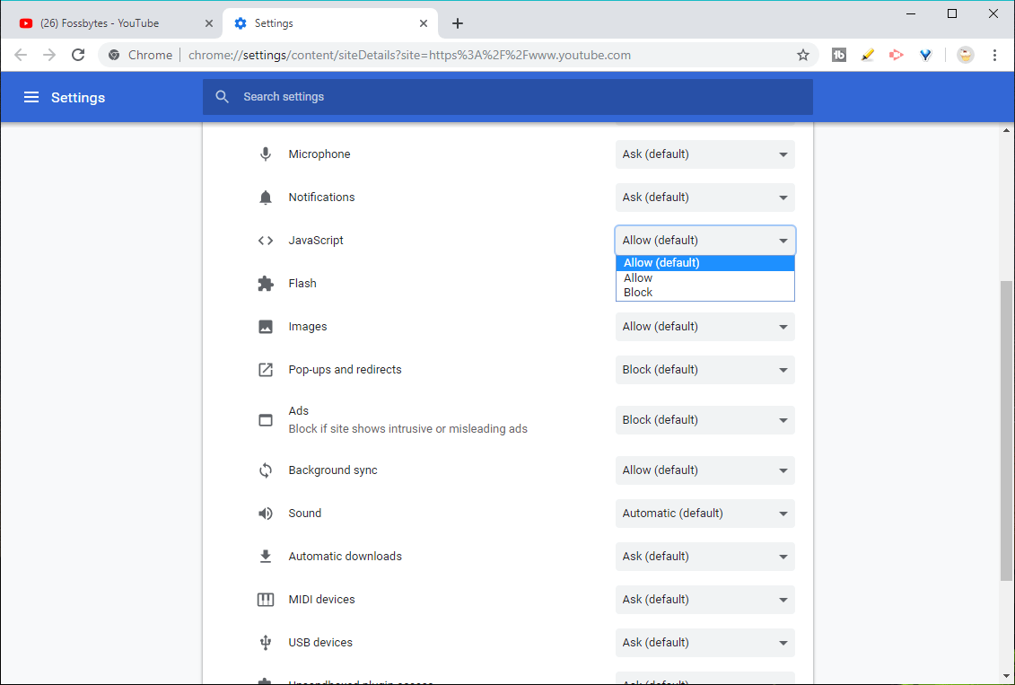 CONSENTIRE JAVA