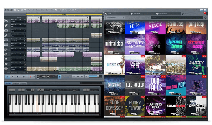 magix music maker è una taglierina musicale gratuita