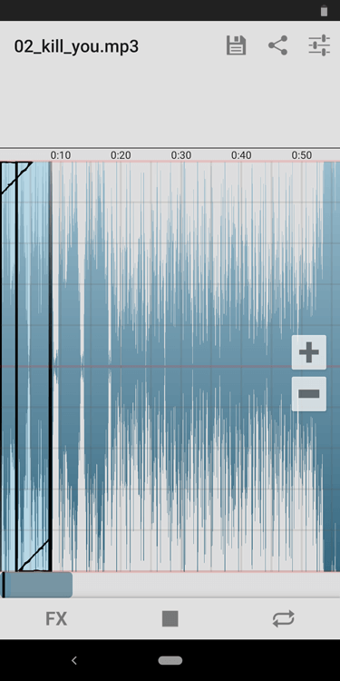 utilizzare ringtone slicer fx per modificare le suonerie