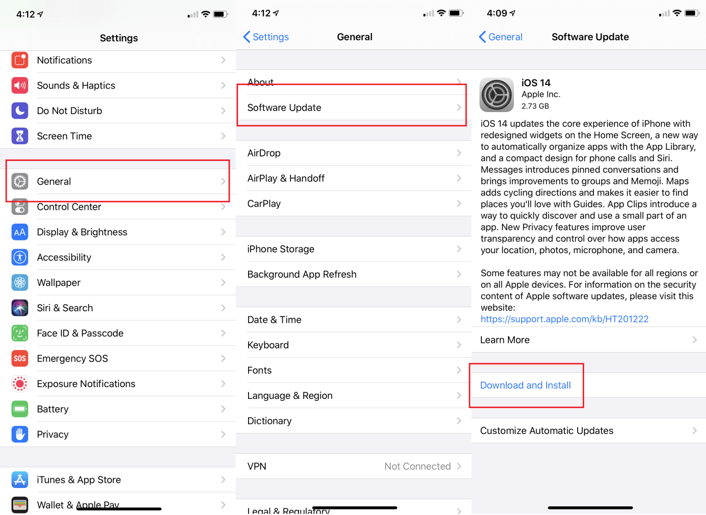 come aggiornare il dispositivo ios e le applicazioni su iphone