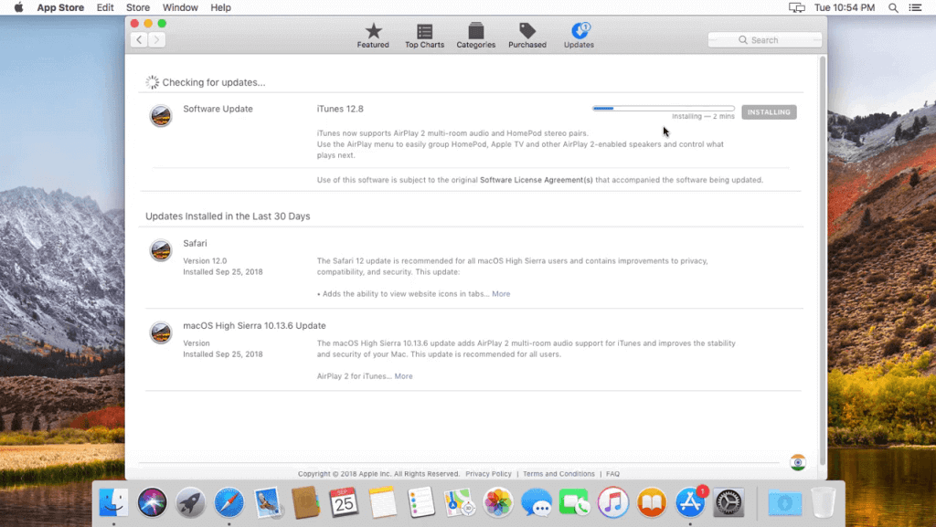 come aggiornare itunes su mac