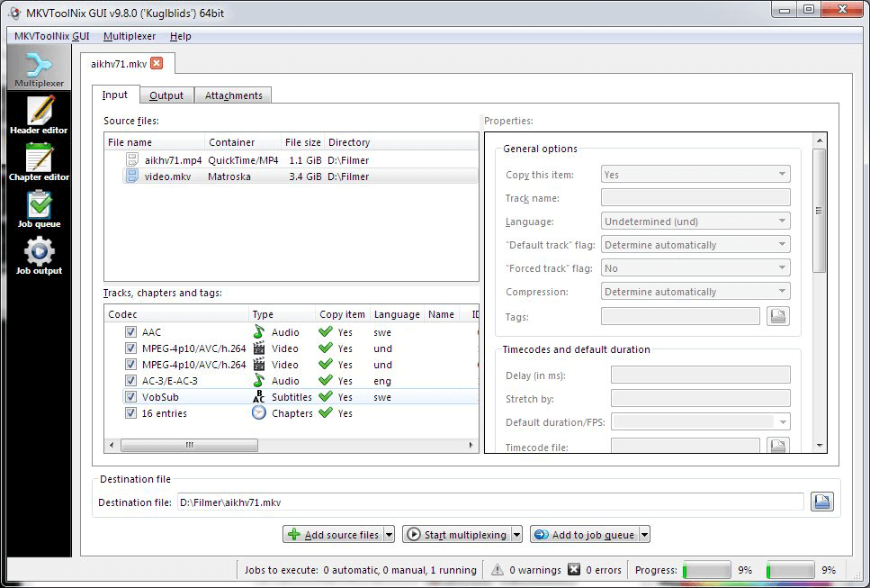 come estrarre i sottotitoli da un video mkv con MKVToolNix