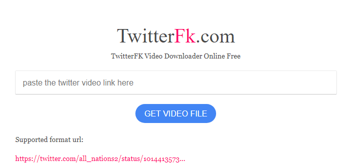 salvare il video di twitter in gif tramite twitterfk