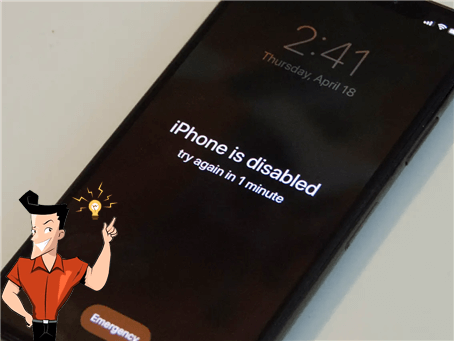 codice di accesso dimenticato per l'iphone