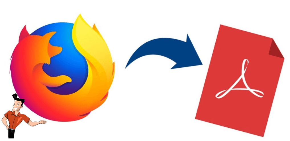 come salvare una pagina web come pdf con firefox