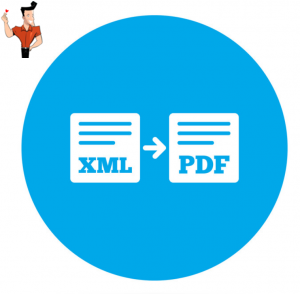 come convertire xml in pdf