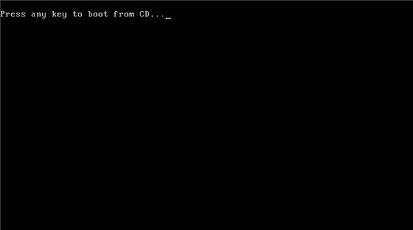 premere un tasto qualsiasi per avviare da cd rom